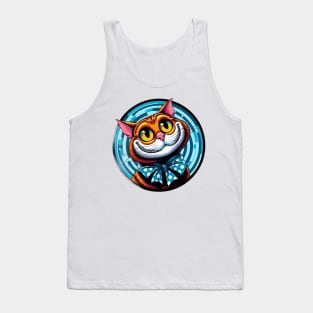 cute cheshire cat Tank Top